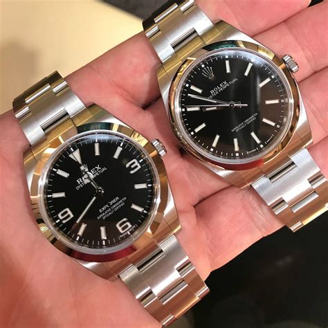 34mm rolex explorer|Rolex 34mm vs 36mm.